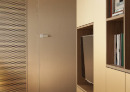 Millimètre ébéniste agencement nantes meuble salon doré guillot-louis