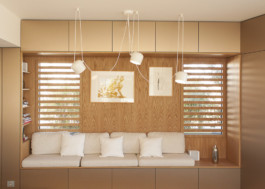 Millimètre ébéniste agencement nantes meuble salon doré guillot-louis