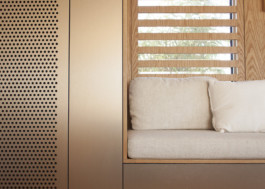 Millimètre ébéniste agencement nantes meuble salon doré guillot-louis