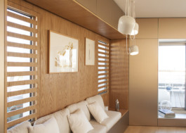 Millimètre ébéniste agencement nantes meuble salon doré guillot-louis