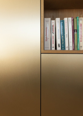 Millimètre ébéniste agencement nantes meuble salon doré guillot-louis