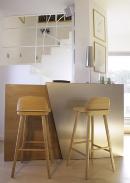 Millimètre ébéniste agencement nantes meuble salon cuisine doré guillot-louis