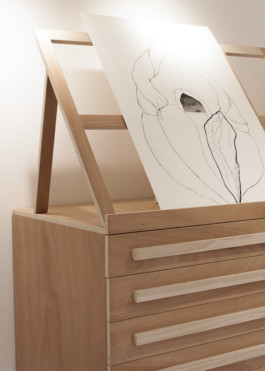 Millimètre ébéniste agencement nantes meuble rangement art tiroirs isthme