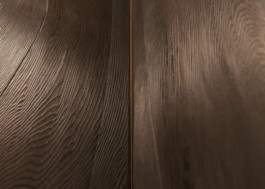 Millimètre ébéniste agencement nantes installation rivet œuvre d'art nacarat jardin de la châtelaine