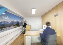 Millimètre ébéniste agencement nantes wevan bureaux bois