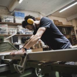 Millimètre ébéniste agencement nantes fabrication