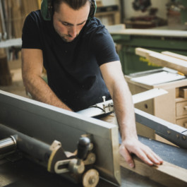 Millimètre ébéniste agencement nantes fabrication