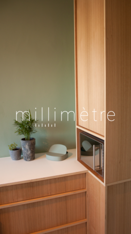 Millimètre ébéniste agencement nantes accueil slider mobile cuisine